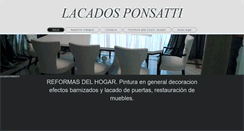 Desktop Screenshot of lacadosponsatti.com